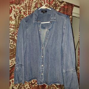 Womens Velvet Heart Classic Blue Shirt Small